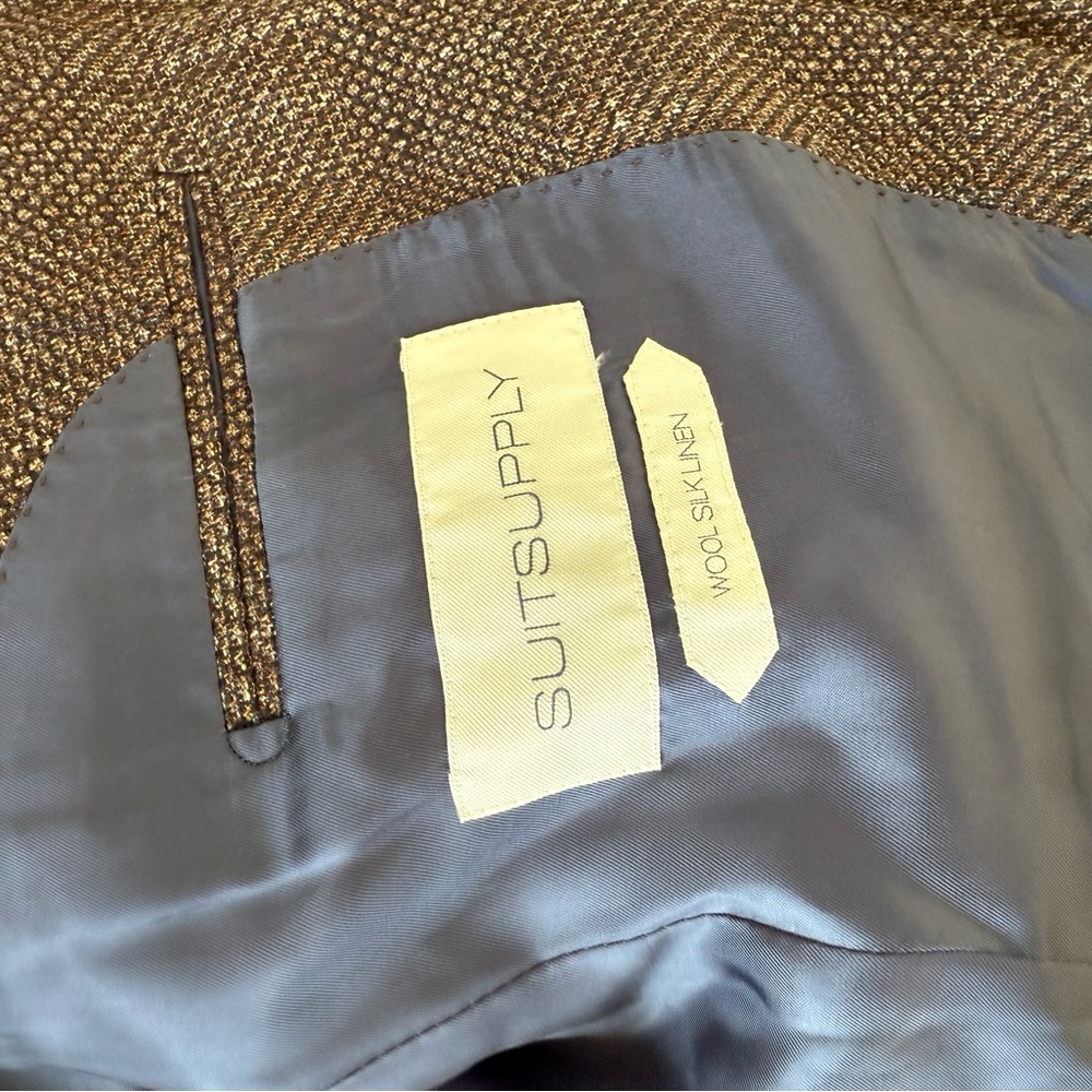 Suitsupply Textured Brown Blazer